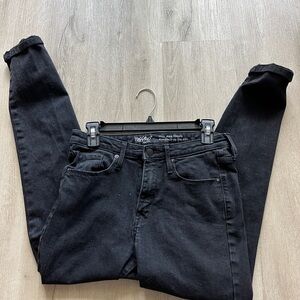 Women's Black High Rise Skinny Jeans